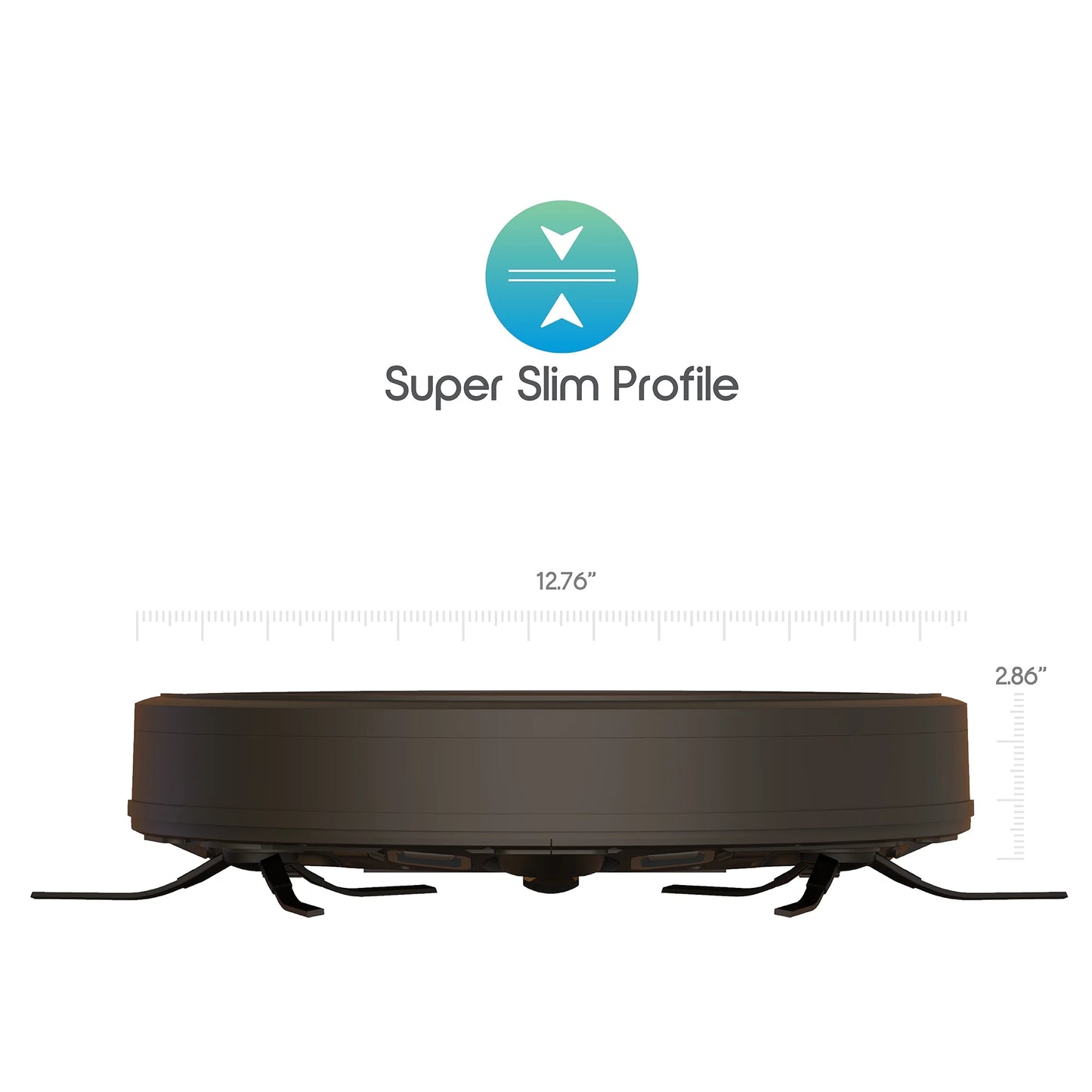 Smartclean 2000 Robovac: WiFi-Enabled Robot Vacuum with App & Remote Control - Effortless Cleaning!