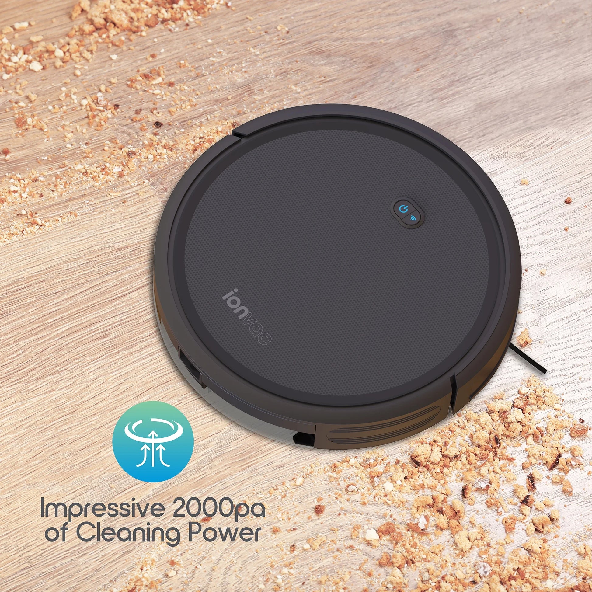 Smartclean 2000 Robovac: WiFi-Enabled Robot Vacuum with App & Remote Control - Effortless Cleaning!